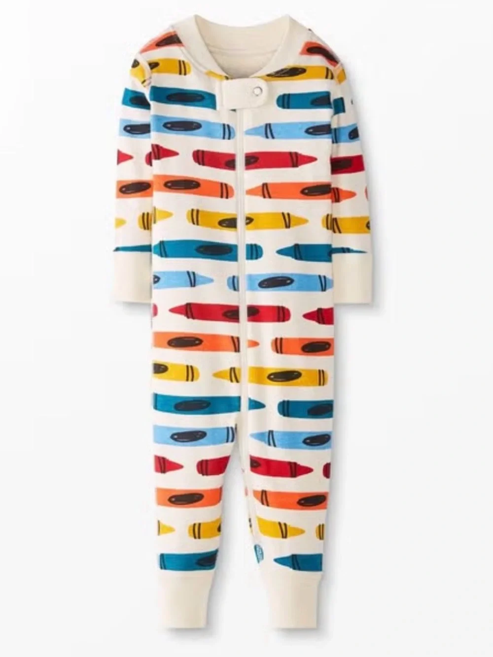 Hanna Andersson HannaJames Sleeper in Crayon Print, Size 0-3 Months